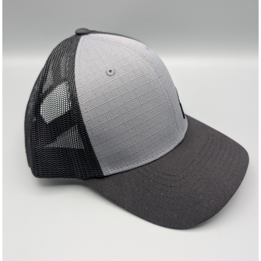 Milwaukee Tools Gridiron Hat Adjustable Snapback 505 Black/Gray Mesh Trucker Hat - Picture 2 of 7